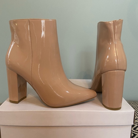 BAMBOO Shoes - Nude Booties